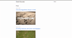 Desktop Screenshot of david-gouveia.com
